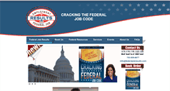 Desktop Screenshot of federaljobresults.com